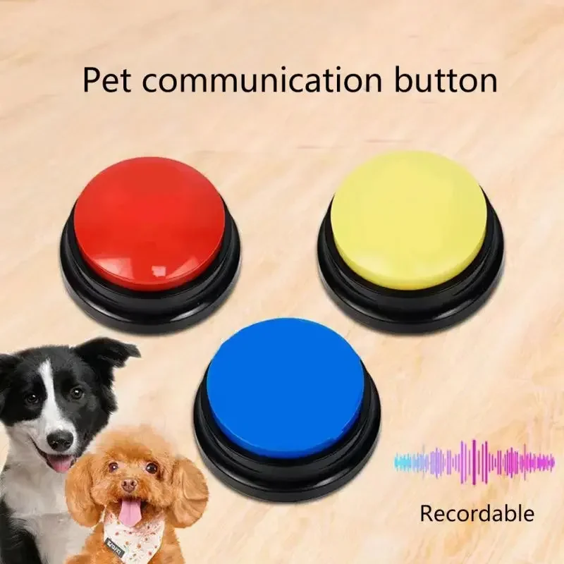 Interactive Squeaky Plush Dog Toy - 애완 동물 사운드 박스 녹음 가능한