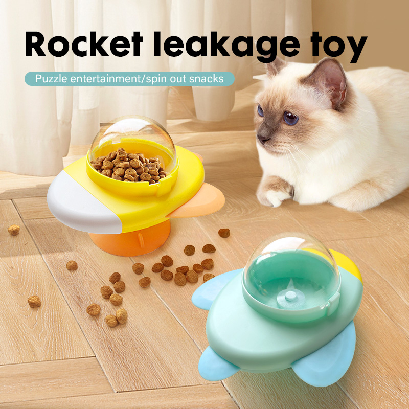 고양이 인터랙티브 장난감 회전식 고양이 강아지 사료 투 - Dog Puzzle Feeder Toy 리뷰 및 가격