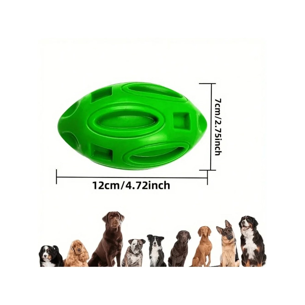 1개입 파괴 불가능한 삑삑이 럭비공 강아지 씹는 장난감 - Indestructible Dog Chew Toy 리뷰 및 가격